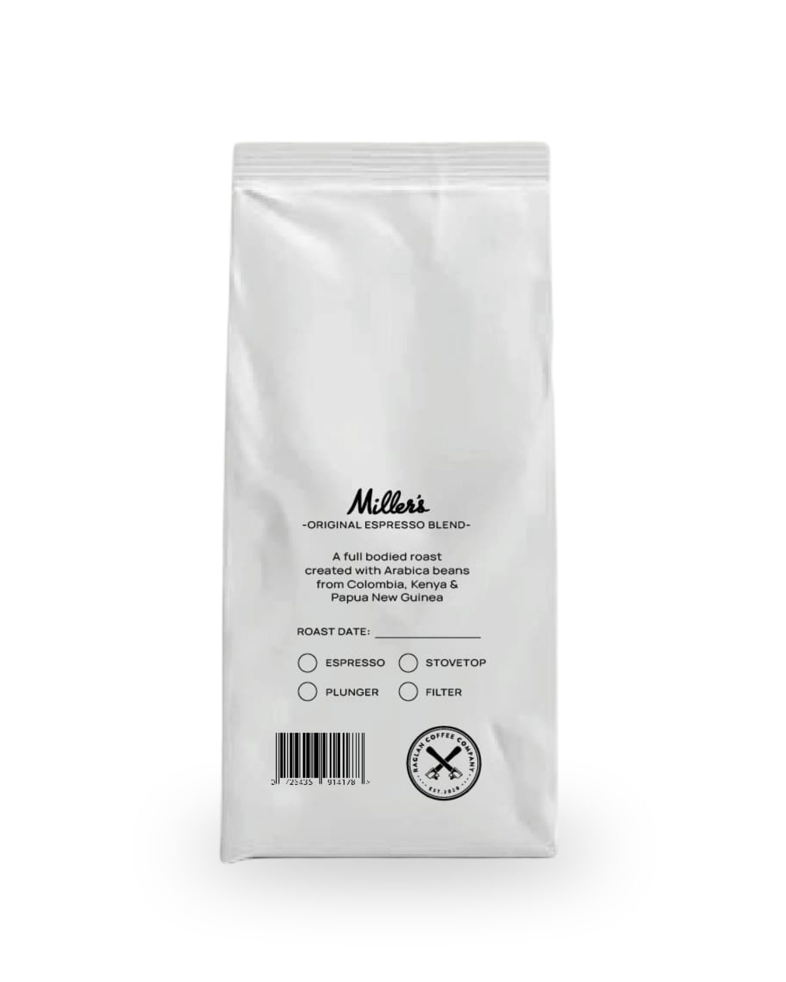 Miller’s Coffee Espresso Blend - 500gm